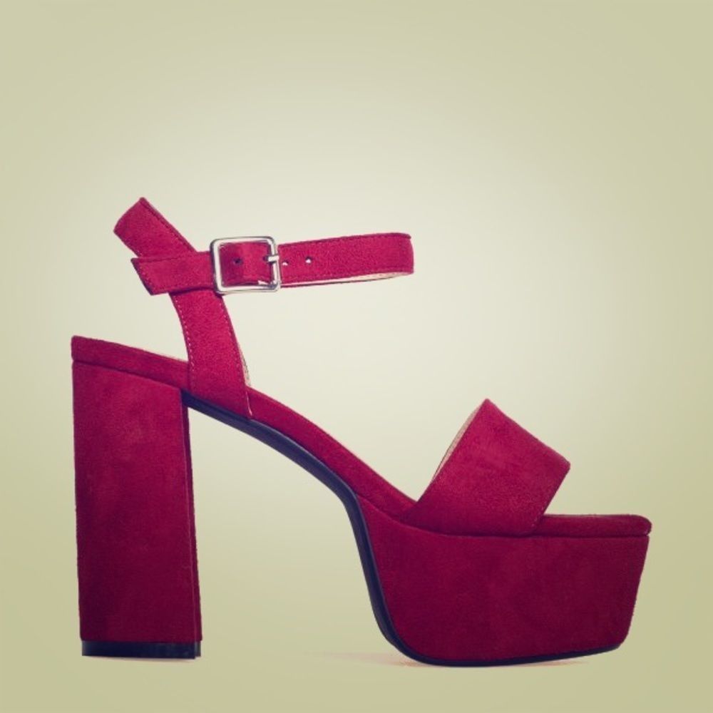 Ego Platform red shoes